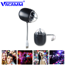 Vacamm LED Disco Party Effect USB Lights+White Desk Lamp Home Lighing Stage Effect For Home Party Light,Karaoke,Bar,Concert 2024 - buy cheap