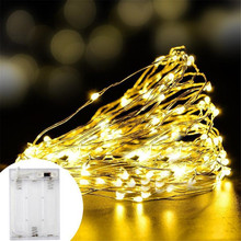 2m 5m 10m Copper Wire Cabinet Lamp Bookcase Decoration LED Light Flexible String Lamp Christmas Wedding Party Indoor Lighting 2024 - buy cheap