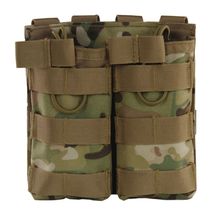 Molle bolsa tática para uso externo, dupla abertura, mag bolsa m4/m16 revista, caça, airsoft, equipamento de paintball militar 2024 - compre barato