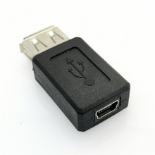 Высокоскоростной Переходник USB 2,0 Тип A «Мама»-Mini USB 5 Pin B «мама», 2 шт. 2024 - купить недорого