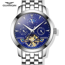 GUANQIN Automatic Watch Tourbillon Style Watches Luxury Men Mechanical Watch Sapphire Automatic Waterproof 100m Men Watches A 2024 - buy cheap