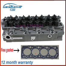 complete cylinder head assembly for Mitsubishi Montero Pajero L 200 L 300 Canter 2.3 d 2346cc 2.5 d 2476cc 8v engine : 4d56 4d55 2024 - buy cheap