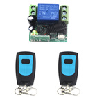 Mini interruptor de controle remoto sem fio, interruptor de sistema de controle remoto com 1 canais dc 12v 1ch 10a rf + transmissor à prova d'água 315/433mhz 2026 - compre barato