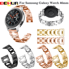 Novo Relógio Acessórios Para Samsung Galaxy Relógio 46mm Substituição Pulseira Bracelete De Metal para Samsung Engrenagem S3 Clássico faixa de Fronteira 2024 - compre barato