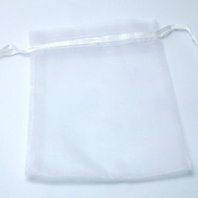 White Organza Bag 9x12cm,Wedding Jewelry Packaging Pouches,Nice Gift Bags 100pcs/lot PS-PDB01-02WH 2024 - buy cheap