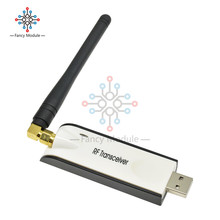 Беспроводной Радиочастотный приемопередатчик 433 МГц CC1101 USB модуль 10 мВт USB UART MAX232 RS232 CF 2024 - купить недорого