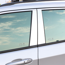 Cubierta para el alféizar de las ventanas del coche, accesorio de acero inoxidable para el moldura de las ventanas del vehículo, para Jeep Compass 2017 2018 2019 2024 - compra barato