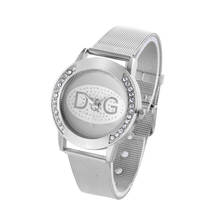 Relogio Feminino Hot Sales DQG  Brand Gold&Silver Watch Women Ladies Fashion Crystal Dress Quartz Wristwatches Montre Femme Gift 2024 - buy cheap