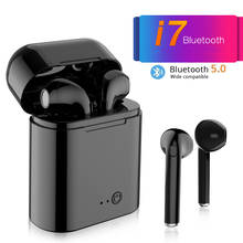 New Mini i7s TWS Wireless Bluetooth Earphone Stereo Earbud Headset With Mic Charging Box For Smart phone Earbuds Earpieces i7s 2024 - buy cheap