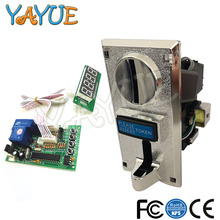 Timer Control Board Time Controller PCB with 6 kind Coin Acceptor for Arcade Machine Massage Chair with 40cm White Lead,JY-15B 2024 - buy cheap
