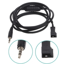 Hot New 1 Pc 3 Pin 3.5mm Jack AUX Adapter Radio Interface Cable Wire For BM54 E39 E46 E53 X5 2024 - buy cheap