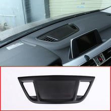 For BMW X1 F48 2016-2018 Aluminum Alloy Center Control Console Dashboard Speaker Cover Trim Accessories For BMW X2 F47 2018 2024 - buy cheap