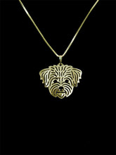 Trendy cute fashion Maltese dog pendant necklace women statement necklace 2024 - buy cheap