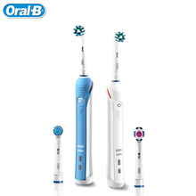 Oral B Electric Toothbrush D20524 Rechargeable Tooth Brush Deep Clean Two Replaceable Brush Heads Gums Massage Teeth Whitening 2024 - buy cheap