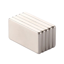 5Pcs 20X10X2Mm Super Powerful Small Neodymium Magnet Block Permanent N35 Ndfeb Strong Cuboid Magnetic Magnets Fridge Magnets 2024 - buy cheap