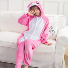 Pijamas de franela para mujer, ropa de dormir de una pieza de conejo para adulto, disfraz de invierno para Halloween 2024 - compra barato