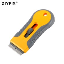 DIYFIX Retractable Glue Remover Scraper Knife Spatula Razor for Mobile Phone Tablet LCD Screen Repair Cleaning Tool Hand Tools 2024 - buy cheap