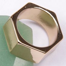 2018 anel de moda de jóias por atacado direto da fábrica ouro polido simples mulher Frete grátis Halloween Natal 2024 - compre barato