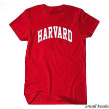 Гарвардский университет футболка с коротким рукавом футболки мужские и женские повседневные Джерси уличная одежда s runaway высокое качество 2024 - купить недорого