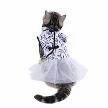 Small Cats Clothes Dresses Chinese style Clothing Products Cloth For Pet Dog Coat Costume vetement pour chat disfraz gato 2024 - buy cheap