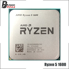 Четырехъядерный процессор AMD Ryzen 5 1600 R5 1600 3,2 GHz 65W с 12-жильной резьбой YD1600BBM6IAE Socket AM4 2024 - купить недорого