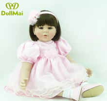 Boutique doll  60cm reborn toddler pink princess Silicone vinyl adorable Lifelike Baby Bonecas girl bebe reborn menina 2024 - buy cheap