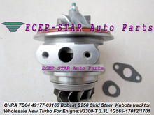 Turbo Cartridge CHRA TD04 49177-03160 1G565-17012 49177-08130 For Bobcat S250 Skid Steer Loader For Kubota tracktor V3300-T 3.3L 2024 - buy cheap