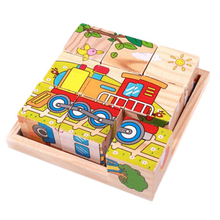 1Pc 12cm X 12cm Wood Plate For Six-Sided Painting Building Block Wood Pallet Toys Kids Puzzles Gift 2024 - buy cheap
