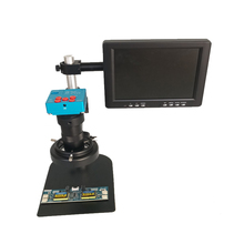 2019 30MP 2K1080P HDMI USB Digital Video Microscope Camera +130X C-Mount lens +56 Led lights +microscope stand +8"lcd monitor 2024 - buy cheap