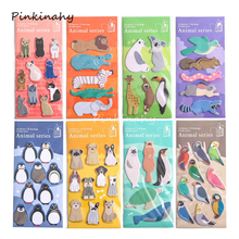 Animal Cats Dogs Crocodile Cute Sticky Notes Post Memo Pad School Supplies Planner Stickers Paper Bookmarks Kawaii Stationery 2024 - buy cheap