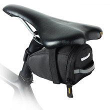 Nylon rear bicycle saddle bag for road mountain bike seatpost tool bag black cycling seat tire storage bag bike Accessories 2024 - buy cheap