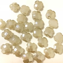 50pcs 12mm Clover Bicone Austria Crystal beads Charm loose spacer Beads DIY Earrings necklace hadicraft bracelet jewelry 2024 - buy cheap