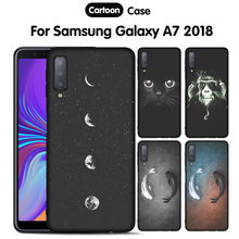 JURCHEN чехол для Samsung Galaxy A7 2018 чехол силиконовый мультяшный ТПУ мягкий чехол для Samsung A7 2018 чехол для Samsung Galaxy A7 2018 2024 - купить недорого