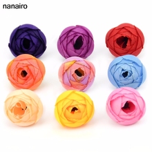 30pcs 2.5cm Small Silk Rose Bud Artificial Flower Head For Wedding Home Decoration DIY Wreath Gift Scrapbooking Fake Flowers 2024 - buy cheap