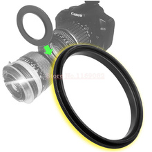Anillo de lente macho a macho, accesorio de reversa Macro para montaje de lente de 55 a 58mm, para adaptadores de tubos de extensión, 49, 52, 55, 58, 62, 67, 72, 77, 2 uds. 2024 - compra barato