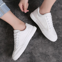 Canvas Shoes Woman Sneakers 2022 White Sneakers Women Shoes Casual  Lace-up Ladies Shoes Women Vulcanized Shoes Tenis Feminino 2024 - buy cheap