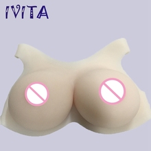 IVITA-pechos de silicona blanca para travesti o transgénero, 3600g, Cosplay, pechos postizos falsos 2024 - compra barato