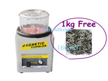 600G capacity Magnetic Tumbler, jewelry tools and equipment, Jewelry Polishing Machine , 1 kg magnetic pins FREE ! 2024 - buy cheap