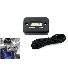 Contador de horas Digital LCD, resistente al agua, para moto de cross, Quad, ATV, moto, acuario, barco, Pit Bike 2024 - compra barato