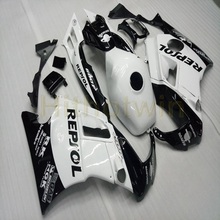 Carenado de ABS personalizado para motocicleta, kit de carrocería + tornillos + negro blanco M2, para CBR600F3 1995-1996 CBR600 1995 1996 2024 - compra barato