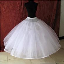 3 Layer No Bone White Tulle Puffy Petticoat Wedding Accessories Vestido De Noiva 2022 Wedding Underskirt For Wedding Dress 2024 - buy cheap