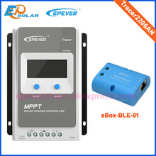 Solar Controller Tracer2206AN 20A MPPT EPsolar LCD display EPEVER 12V 24V Auto Switch eBOX-BLE-01 bluetooth function Phone APP 2024 - buy cheap