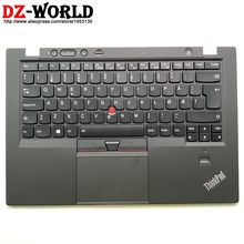 Norwegian Backlit Keyboard with Palmrest Touchpad for Lenovo Thinkpad X1 Carbon 1st Norway Backlight Teclado 04Y0806 00HT020 2024 - buy cheap