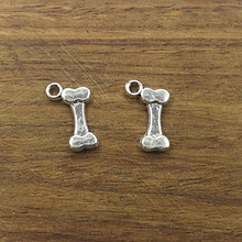 10pcs Charms dog bone 16*10mm Tibetan Silver Plated Pendants Antique Jewelry Making DIY Handmade Craft 2024 - buy cheap