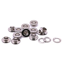 50 sets/pack(Outer diameter)15mm (internal)7.2mm (high)5.2mm eyelets with washers grommet eyelet  2024 - buy cheap