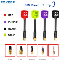 2PCS Foxeer Lollipop 3 5.8G 2.3Dbi TX RX RHCP FPV SMA RPSMA UFL Straight/Angle MMCX 7.2g FPV Antenna For RC Drone VS Lollipop 2 2024 - buy cheap