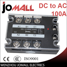 100A DC control AC SSR three phase Solid state relay 2024 - buy cheap