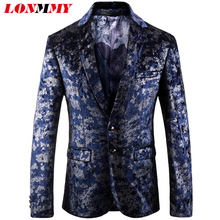 LONMMY Wedding suits for men suit coat men clothes 2019 Tuxedo mens blazer jacket stage blazer hombre terno masculino slim fit 2024 - buy cheap