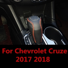 Para Chevrolet Cruze 2017 2018, consola central de cuero, cambio de marchas, funda decorativa para decoración Interior, accesorios para automóviles 2024 - compra barato