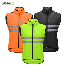 WOSAWE Cycling Vest Reflective Safety Vest Ropa Ciclismo Lightweight Jacket Sports Wear Cycling Equipment Chaleco Ciclismo 2024 - buy cheap